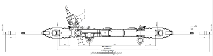 crémaillère de direction assistée 26079913 JBFR6V2713 Accessoires Moto Belgique BUICK