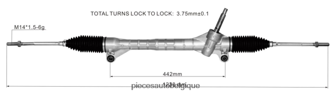 crémaillère de direction assistée 15896770 19133700 19178077 22729249 231813 25917902 89060251 JBFR6V2705 Pieces Voitures Belgique CHEVROLET