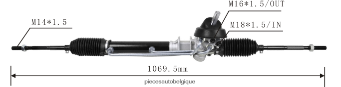 crémaillère de direction assistée 94754800 JBFR6V2693 Accessoires Moto Belgique CHEVROLET