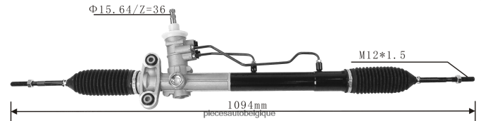 crémaillère de direction assistée 96879493 96438534 96663816 JBFR6V2682 Pieces Moto Belgique CHEVROLET
