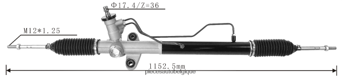 crémaillère de direction assistée 44200-bz142 JBFR6V2809 Pièces Automobiles Charleroi DAIHATSU