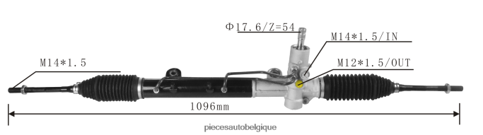 crémaillère de direction assistée 46450678 51891679 51990934 16900162s 7892504024209 JBFR6V2797 Pieces Occasion Moto Belgique FIAT