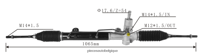 crémaillère de direction assistée 46545221 82491308 46553563 46545222 46518764 46553564 82491319 46456656 JBFR6V2798 Pièces Automobiles Belgique FIAT