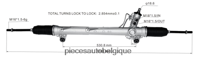 crémaillère de direction assistée 52089292ae JBFR6V2790 Pièces Automobiles Pas Chères DODGE/CHRYSLER