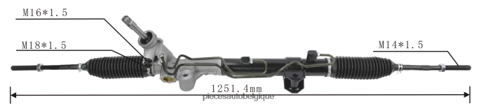 crémaillère de direction assistée 68140-628ae JBFR6V2784 Accessoires Auto Belgique DODGE/CHRYSLER