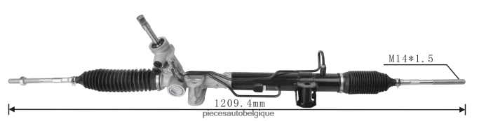 crémaillère de direction assistée p05105085ac 5154515ac p051054517ac 5154519aa 19320419 1020236 7117136010 JBFR6V2791 Pieces Auto Belgique DODGE/CHRYSLER