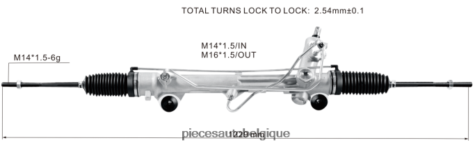 crémaillère de direction assistée 2r3z-3504-barm JBFR6V2677 Pieces Occasion Moto Belgique FORD