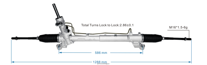 crémaillère de direction assistée 5m513200fa JBFR6V2680 Pièces Automobiles Pas Chères FORD