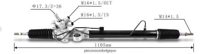 crémaillère de direction assistée 53601-tb0-p01 53601-ta0-a01 53601-ta0-a02 JBFR6V2525 Pieces Voitures Belgique HONDA