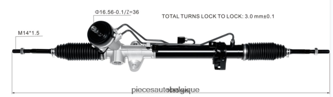 crémaillère de direction assistée 57700-0u000 577004l000 JBFR6V2740 Pièces Automobiles Pas Chères HYUNDAI/KIA