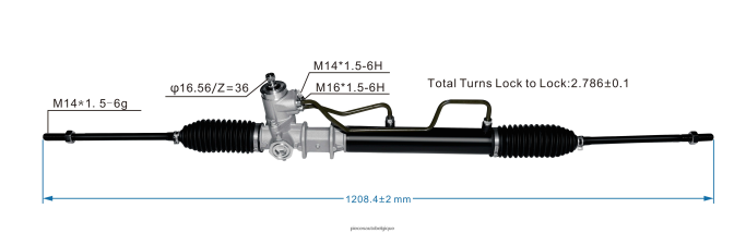 crémaillère de direction assistée 57700-29100 JBFR6V2731 Pieces Auto Belgique HYUNDAI/KIA