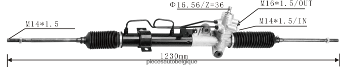 crémaillère de direction assistée 57700-2d000 JBFR6V2732 Pieces Moto Belgique HYUNDAI/KIA
