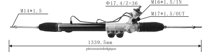 crémaillère de direction assistée 8-97946132-0 98214704 7111826010 52144273 JBFR6V2605 Pieces Voitures Belgique ISUZU