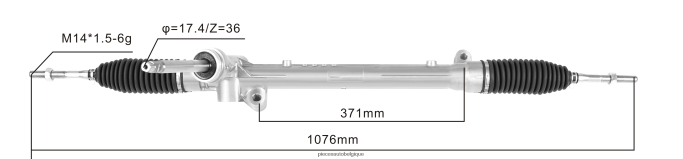 crémaillère de direction assistée da6a-32-110a JBFR6V2637 Pieces Occasion Moto Belgique MAZDA