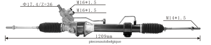 crémaillère de direction assistée s0h8-32-110a JBFR6V2643 Accessoires Moto Belgique MAZDA