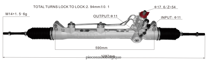 crémaillère de direction assistée 2214605100 JBFR6V2430 Pièces Automobiles Pas Chères MERCEDES-BENZ/BMW