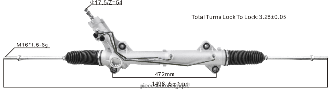 crémaillère de direction assistée a9064601800 a9064621301 JBFR6V2432 Pieces Moto Belgique MERCEDES-BENZ/BMW