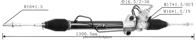 crémaillère de direction assistée mr333502 4410a409 JBFR6V2542 Pieces Moto Belgique MITSUBISHI