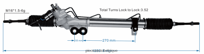 crémaillère de direction assistée 49001-1lb3b JBFR6V2575 Pieces Voitures Belgique NISSAN