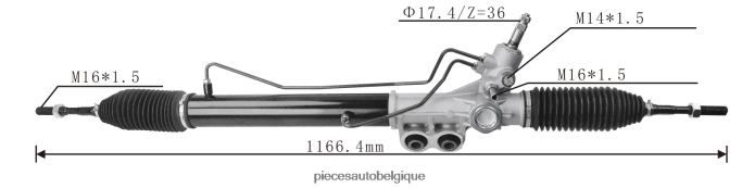 crémaillère de direction assistée 49001-ea000 49001-zp00a 49001-zp50a 49001-zg90a 49001-ea060 49001-3x12a 71702-06031 JBFR6V2565 Pieces Voitures Belgique NISSAN