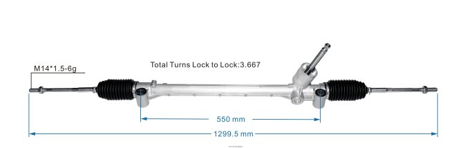 crémaillère de direction assistée 48500-m66r00 JBFR6V2625 Pieces Voitures Belgique SUZUKI