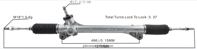 crémaillère de direction assistée 45510-08020 JBFR6V2463 Accessoires Moto Belgique TOYOTA