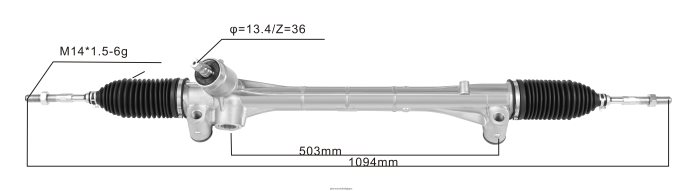 crémaillère de direction assistée 45510-47040 45510-47050 JBFR6V2445 Pieces Voitures Belgique TOYOTA
