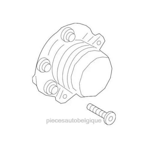 Pieces Voitures Belgique 84225 | e1gz-1104-b - moyeu de roue