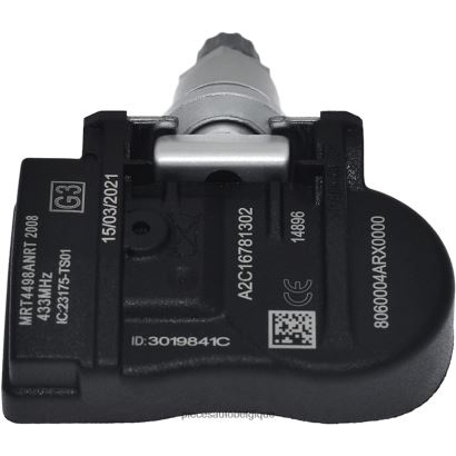 Accessoires Auto Belgique 46ZV63082 - tpms trumpchi le capteur de pression 8060004arx0000 433mhz