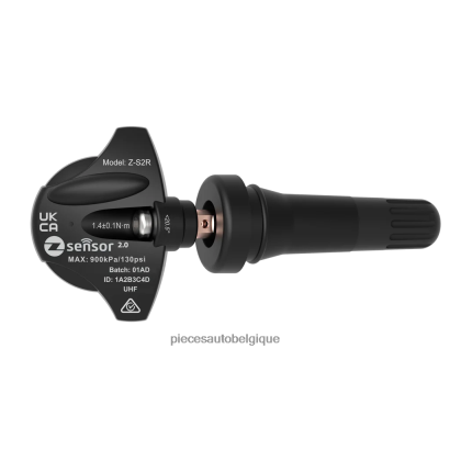 Pièces Automobiles Belgique 46ZV61876 - Capteur TPMS de remplacement d'origine Volvo - oe p/n 31341893 fréquence 433 MHz tige de valve en caoutchouc